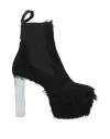Rick Owens Minimal Grill Beatle 145mm Ankle Boots In Black