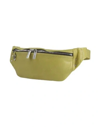 Rick Owens Woman Belt Bag Acid Green Size - Calfskin