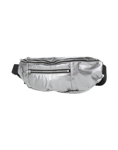 Rick Owens Woman Belt Bag Silver Size - Polyamide