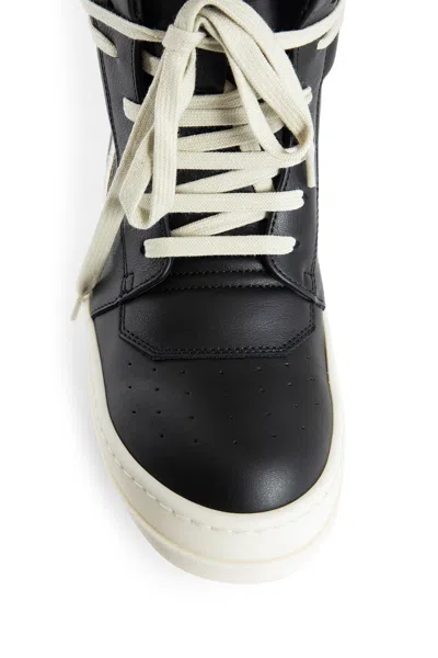 Rick Owens Woman Black&white Sneakers
