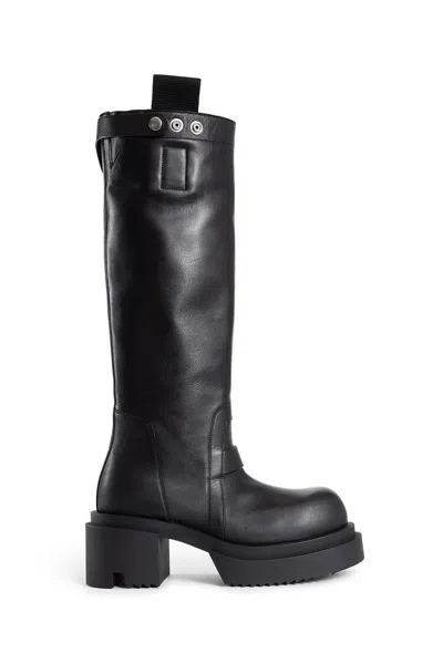 RICK OWENS HOLLYWOOD TIRA SU BOGUN IN VITELLO LAVATO