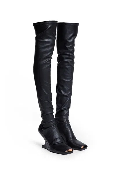 Rick Owens Woman Black Boots