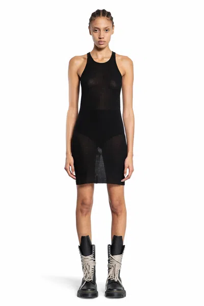 Rick Owens Woman Black Dresses