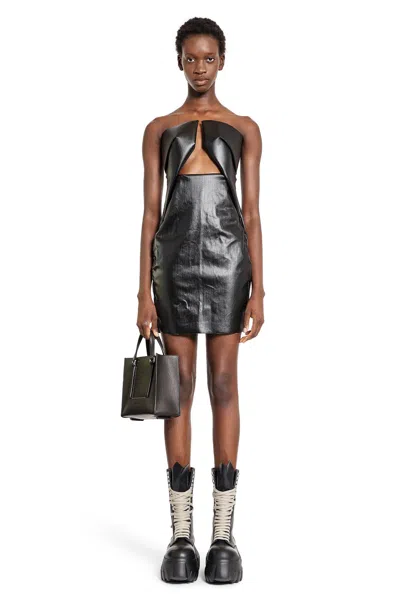 Rick Owens Woman Black Dresses