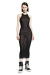 Rick Owens Woman Black Dresses In Black
