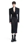 Rick Owens Woman Black Dresses In Black