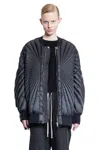 Rick Owens Woman Black Jackets In Black