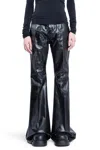 Rick Owens Lido Bolan Bootcut Trousers In Black