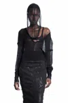 Rick Owens Wool Jersey. In Black