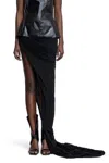 Rick Owens Cotton Skirts In Black