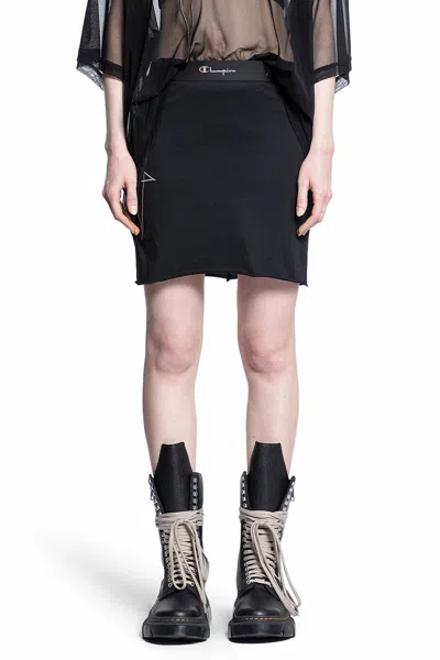 Rick Owens Skirts In Black