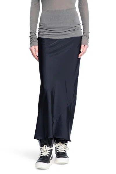 Rick Owens Woman Black Skirts