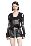Rick Owens Knitwear In Black
