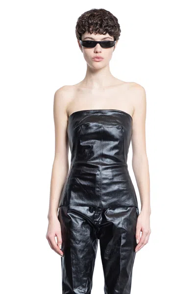 Rick Owens Woman Black Tops