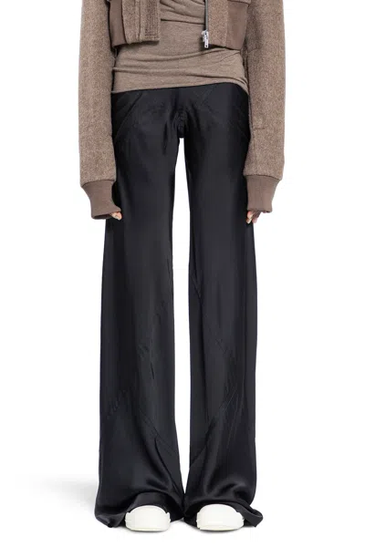 Rick Owens Woman Black Trousers