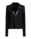 Rick Owens Suit Jackets In Black