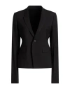 Rick Owens Single-button Blazer In Black