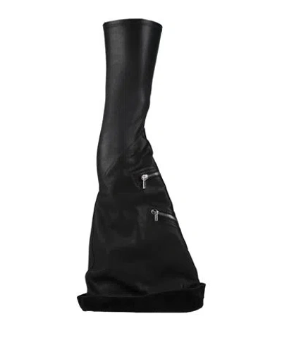 Rick Owens Woman Boot Black Size 11 Leather