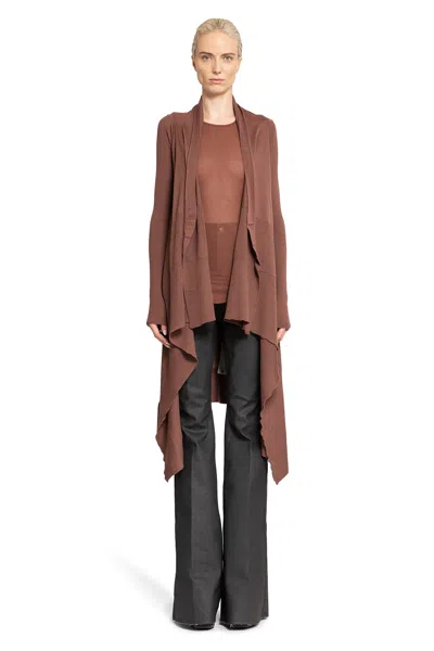 Rick Owens Woman Brown Knitwear