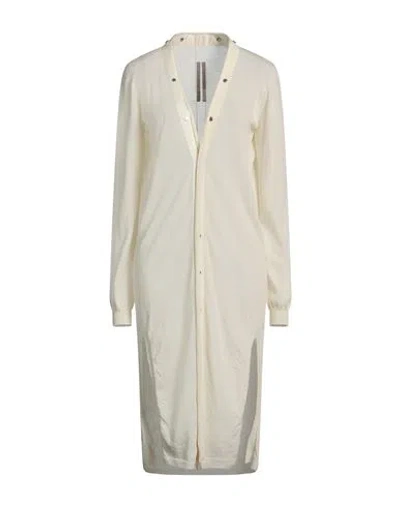 Rick Owens Woman Cardigan Beige Size M Wool
