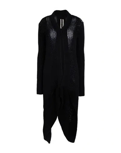 Rick Owens Woman Cardigan Black Size M Cashmere, Silk