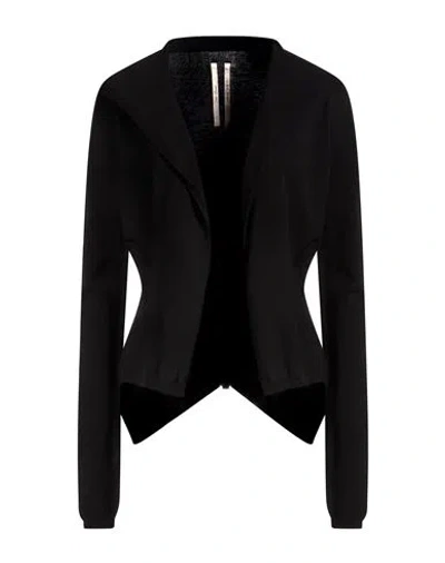 Rick Owens Woman Cardigan Black Size M Viscose, Polyester