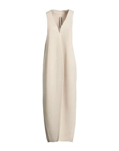 Rick Owens Woman Cardigan Cream Size S Virgin Wool