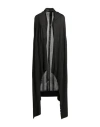 Rick Owens Woman Cardigan Dark Green Size S Virgin Wool In Black