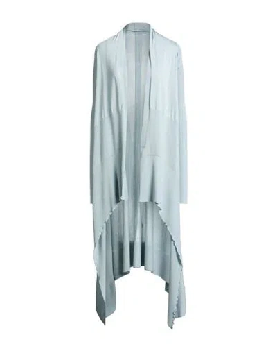 Rick Owens Woman Cardigan Sky Blue Size S Virgin Wool