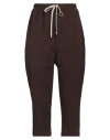 Rick Owens Woman Pants Cocoa Size 8 Virgin Wool, Elastane In Brown