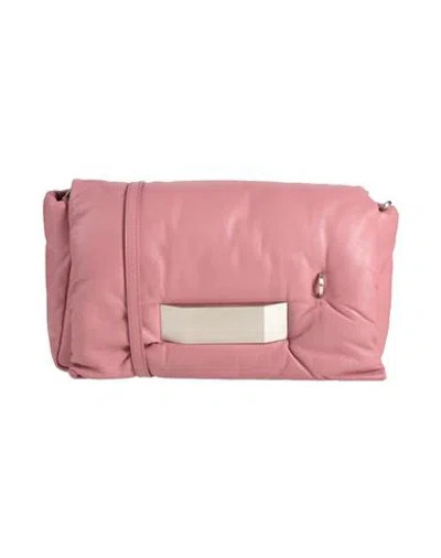Rick Owens Woman Cross-body Bag Antique Rose Size - Lambskin In Pink