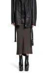 Rick Owens Woman Grey Skirts In Grey