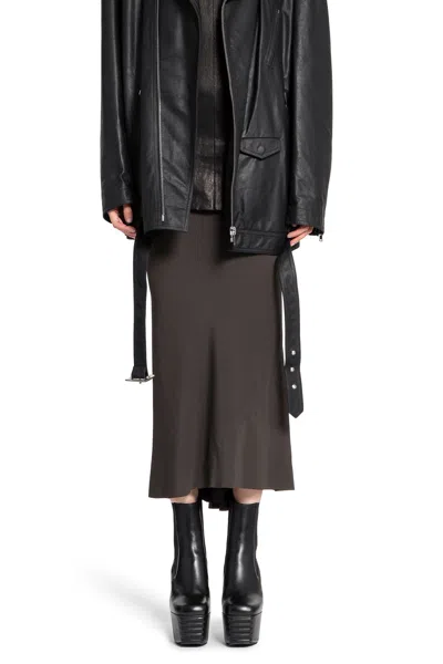 Rick Owens Woman Grey Skirts