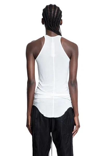 Rick Owens Woman Grey T-shirts & Tank Tops