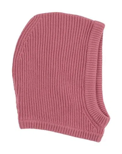 Rick Owens Woman Hat Antique Rose Size Onesize Cashmere In Pink