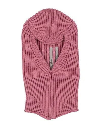 Rick Owens Woman Hat Antique Rose Size Onesize Cashmere, Wool