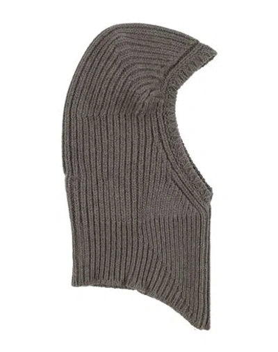 Rick Owens Woman Hat Taupe Size Onesize Cashmere, Wool