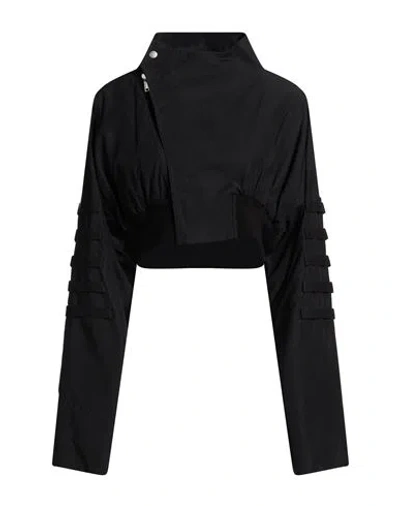Rick Owens Woman Jacket Black Size 10 Virgin Wool