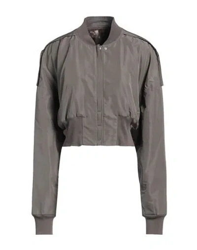 Rick Owens Woman Jacket Grey Size 10 Polyester