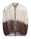 Rick Owens Woman Jacket Ivory Size 2 Cotton, Viscose In White