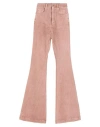 Rick Owens Woman Jeans Antique Rose Size 26 Cotton, Polyester, Elastane In Pink