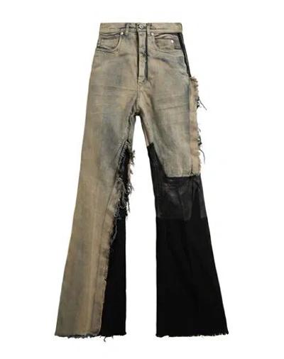 Rick Owens Woman Jeans Blue Size 27 Cotton In Multi