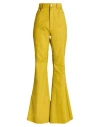 Rick Owens Woman Jeans Yellow Size 26 Cotton, Elastomultiester, Rubber