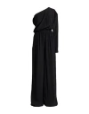 Rick Owens Woman Jumpsuit Black Size 4 Acetate, Silk