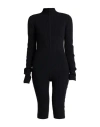 Rick Owens Woman Jumpsuit Black Size S Virgin Wool In Black