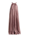 Rick Owens Woman Maxi Dress Antique Rose Size 4 Silk In Pink