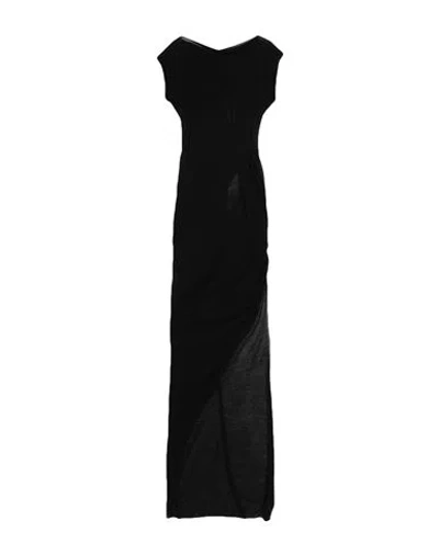 Rick Owens Woman Maxi Dress Black Size 14 Cotton