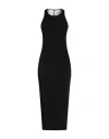 Rick Owens Woman Maxi Dress Black Size 4 Cotton In Black