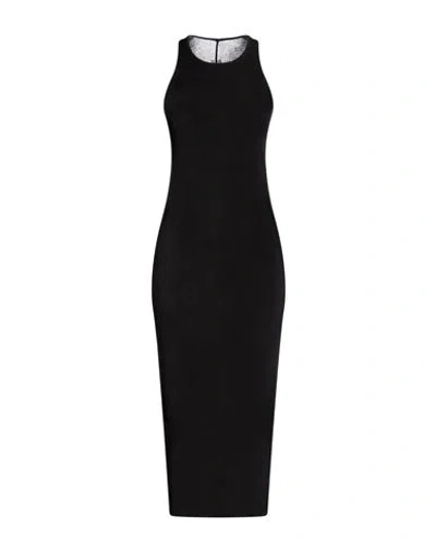 Rick Owens Woman Maxi Dress Black Size 4 Cotton