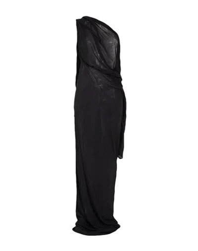 Rick Owens Woman Maxi Dress Black Size 6 Cotton